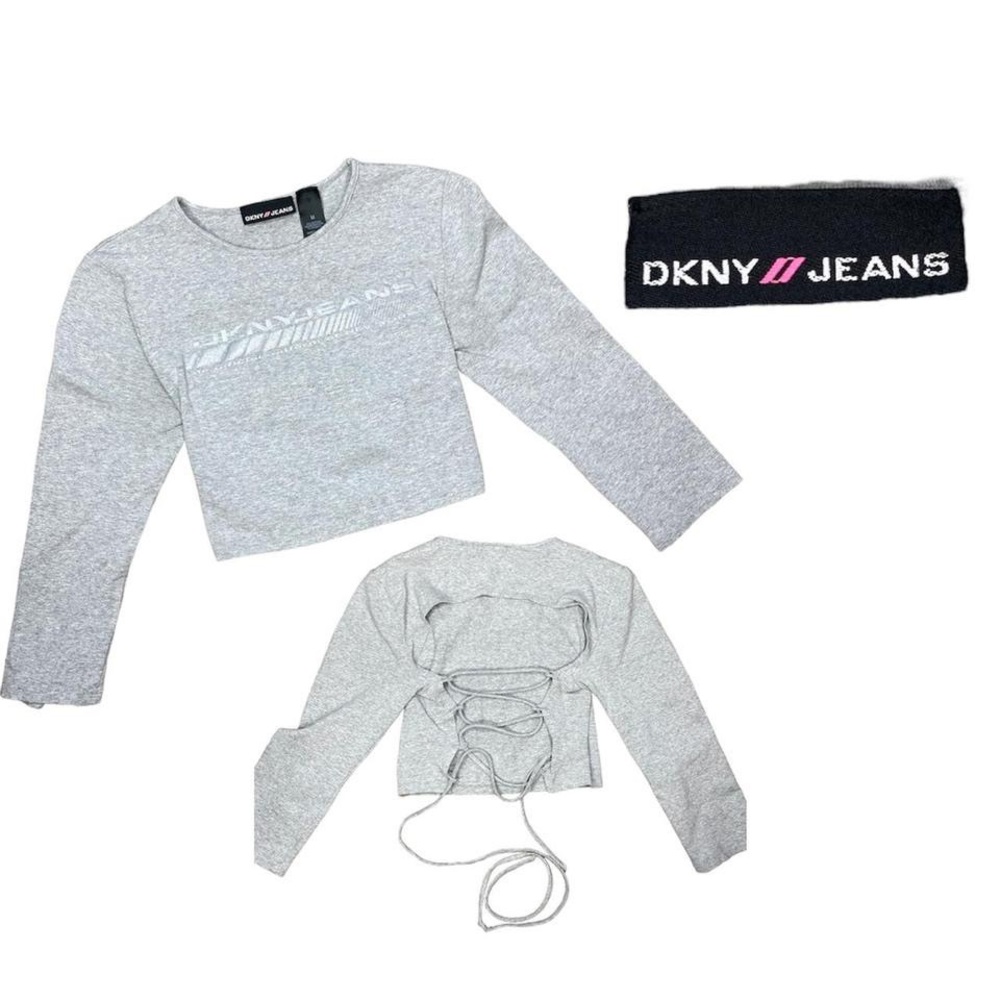 vintage dkny crop top